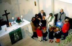 Eine Taufe in der Marienkirche